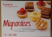 Mängden socker i Mignardises