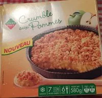 Mängden socker i Crumble aux pomme