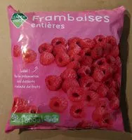 Mängden socker i Framboises Entières