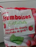 Mängden socker i Framboises entières