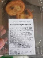 Mängden socker i mini viennoiseries pur beurre ×12