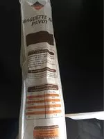 Mängden socker i Baguette Pavot