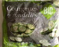 Mängden socker i Courgettes en rondelles bio