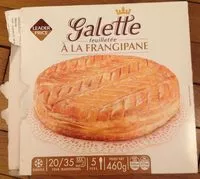 Mängden socker i Galette Frangipane Congelée