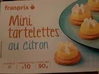 Mängden socker i Mini tartelettes au citron
