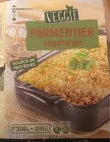 Mängden socker i Parmentier vegetarien