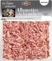 Mängden socker i Allumettes de bacon fumé
