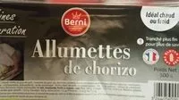 Mängden socker i Allumettes De Chorizo