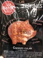 Mängden socker i Chorizo Berni 20 tranches
