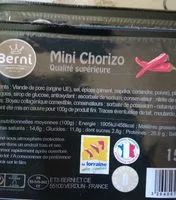 Mängden socker i Mini Chorizo