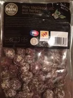 Mängden socker i Mini saycissons sec aux herbes