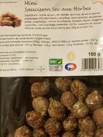 Mängden socker i Mini saucisson sec aux herbes