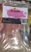 Mängden socker i Filet de bacon