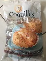 Mängden socker i Coquille de la mer