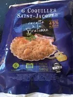 Mängden socker i Coquilles Saint-Jacques à la Bretonne