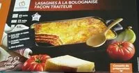 Mängden socker i Lasagne à bolognaise façon traiteur