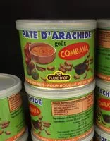 Mängden socker i Pate d arachide gout combava