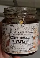 Mängden socker i Confiture Extra de Papayes