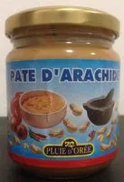 Mängden socker i Pate d’arachide