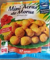 Mängden socker i Mini acras de morue