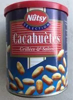 Mängden socker i Cacahuètes Grillées & Salées