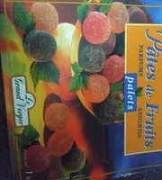 Mängden socker i Pate de fruits