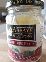 Mängden socker i Confiture Extra Rhubarbe