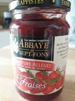 Mängden socker i Confiture Allégée De Fraises