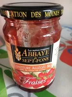 Mängden socker i confiture allégée bio Fraises