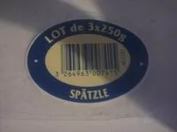 Mängden socker i Spatzle 3