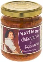 Mängden socker i Aubergines & Poivrons