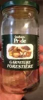 Mängden socker i Garniture forestiere