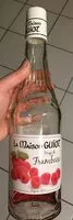 Mängden socker i Sirop de Framboise