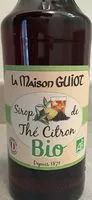 Mängden socker i Sirop de thé citron