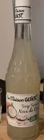 Mängden socker i Sirop de noix de coco