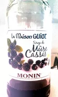 Mängden socker i Cassis Sirup | Sirop de cassis