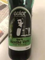 Mängden socker i Sirop de menthe