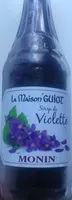 Violet syrups