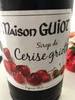 Mängden socker i Sirop de cerise griotte