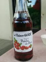 Mängden socker i Sirop de fraise des bois