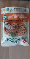 Mängden socker i Ma Popote mon quinoa et lentilles