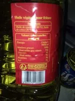 Mängden socker i Huile friture