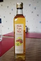 Mängden socker i Huile colza et noix