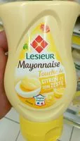 Mängden socker i Mayonnaise Touche de Citron et son Zeste