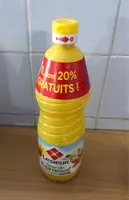 Mängden socker i Huile- Coeur de tournesol