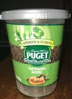 Mängden socker i Tapenade noire