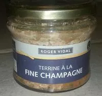 Mängden socker i Terrine à la fine champagne