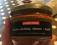 Mängden socker i Tomates sechées, chèvre et basilic