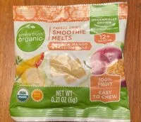 Mängden socker i Smoothie Melts