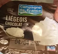 Mängden socker i liegeois